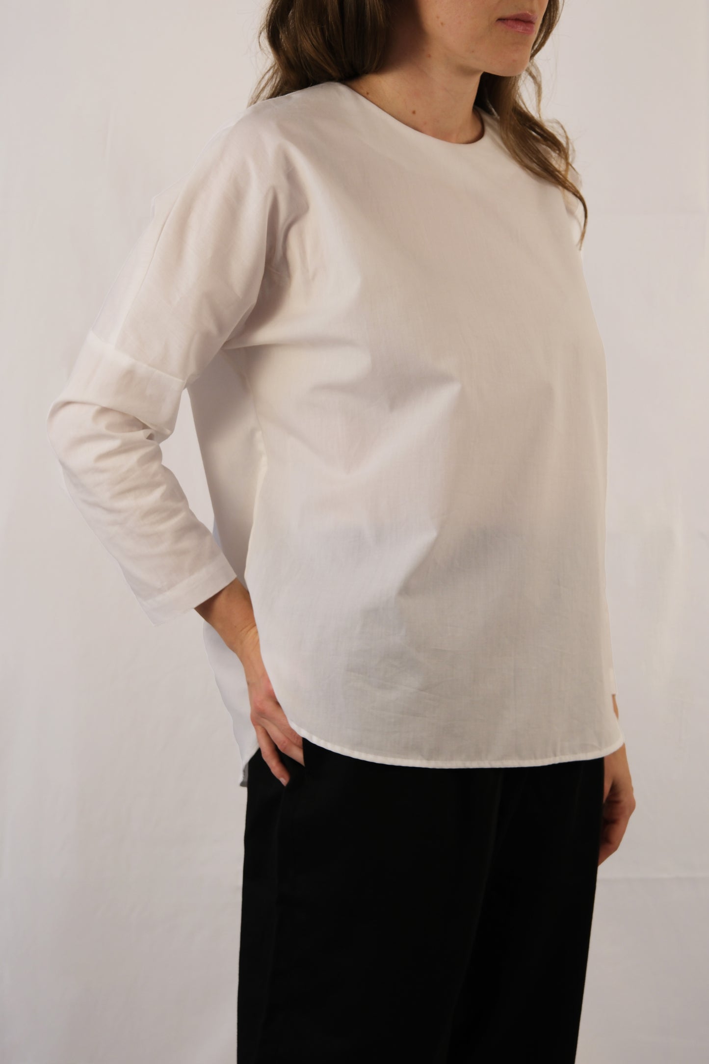 langärmeliges Oberteil aus Baumwolle