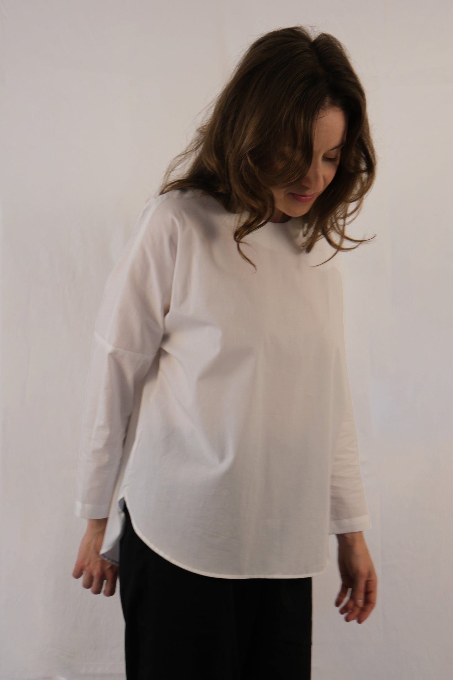 langärmeliges Oberteil aus Baumwolle