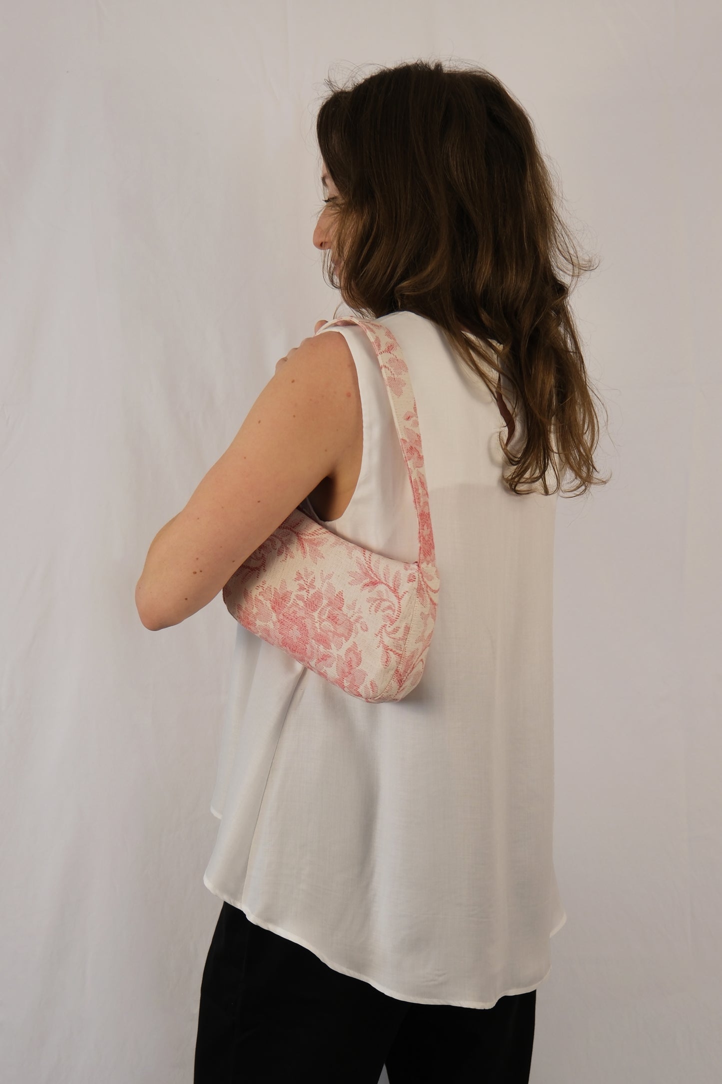 Abendtasche FLORA rot