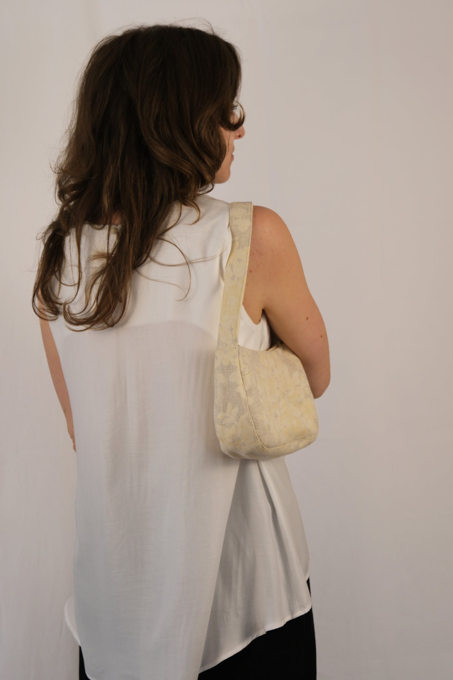 Abendtasche FLORA gelb