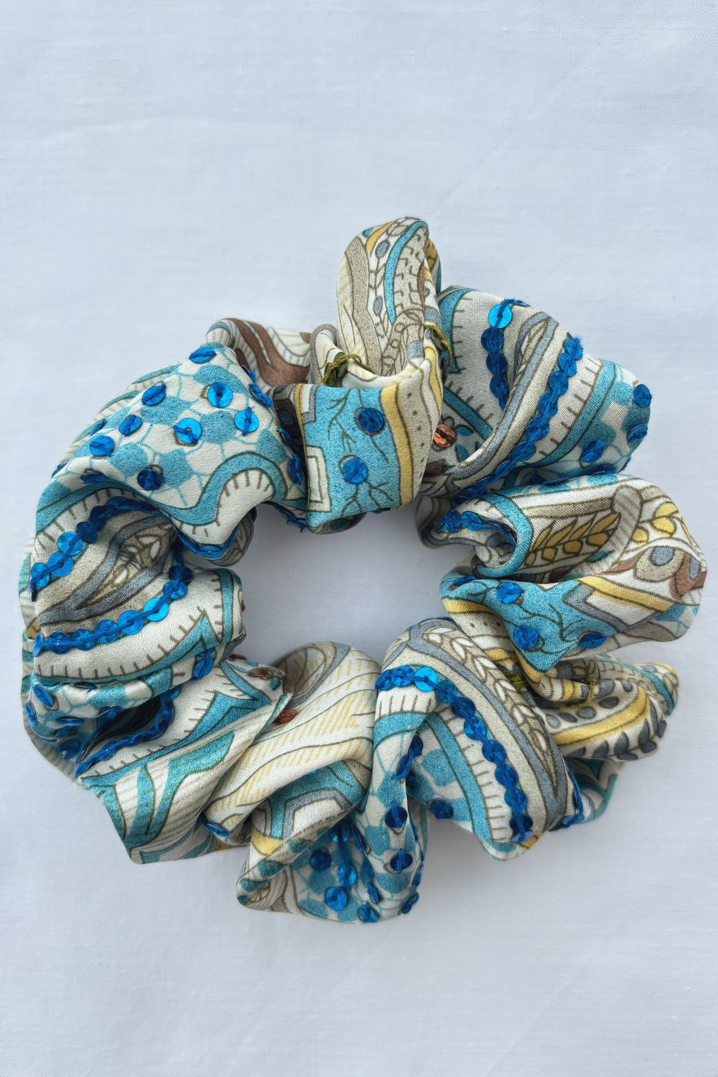 Seidenscrunchie KORALLE