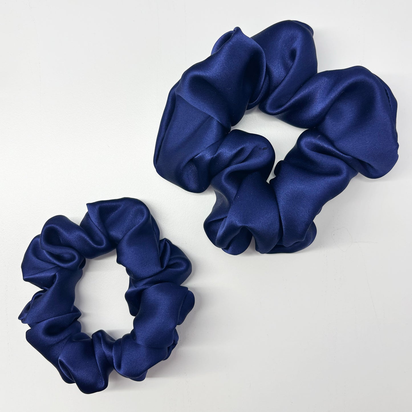 Seidenscrunchie MIDNIGHT BLUE