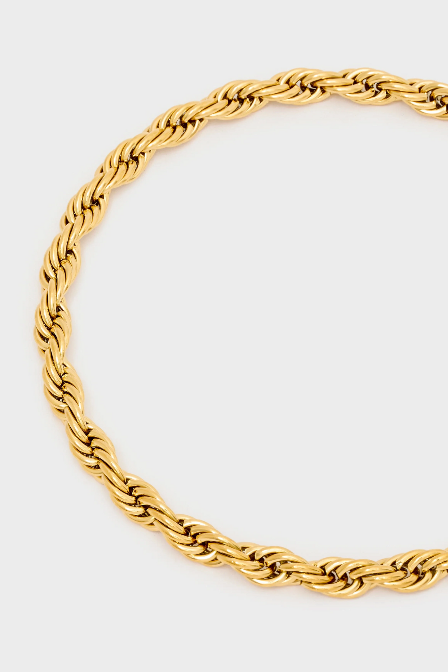 goldene, geflochtene Kette von NALI