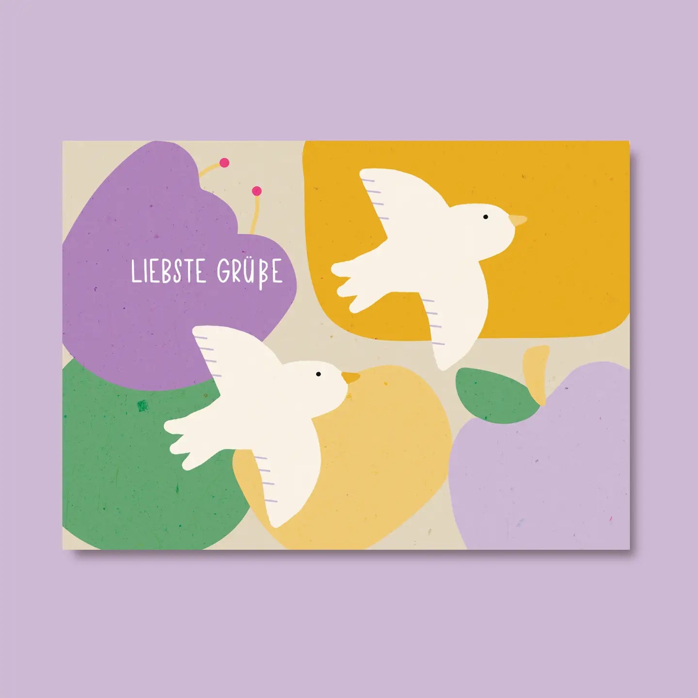 Postkarte LIEBSTE GRÜßE