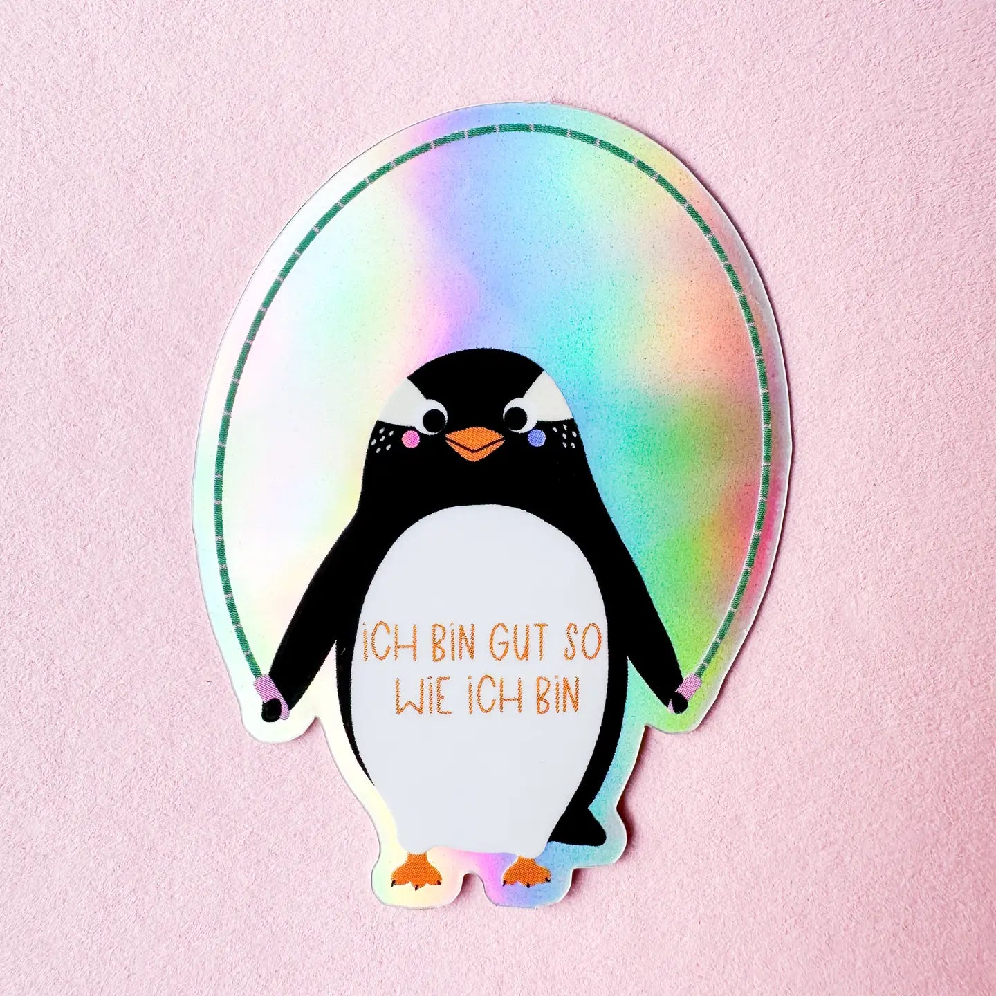 Sticker ICH BIN GUT SO WIE ICH BIN