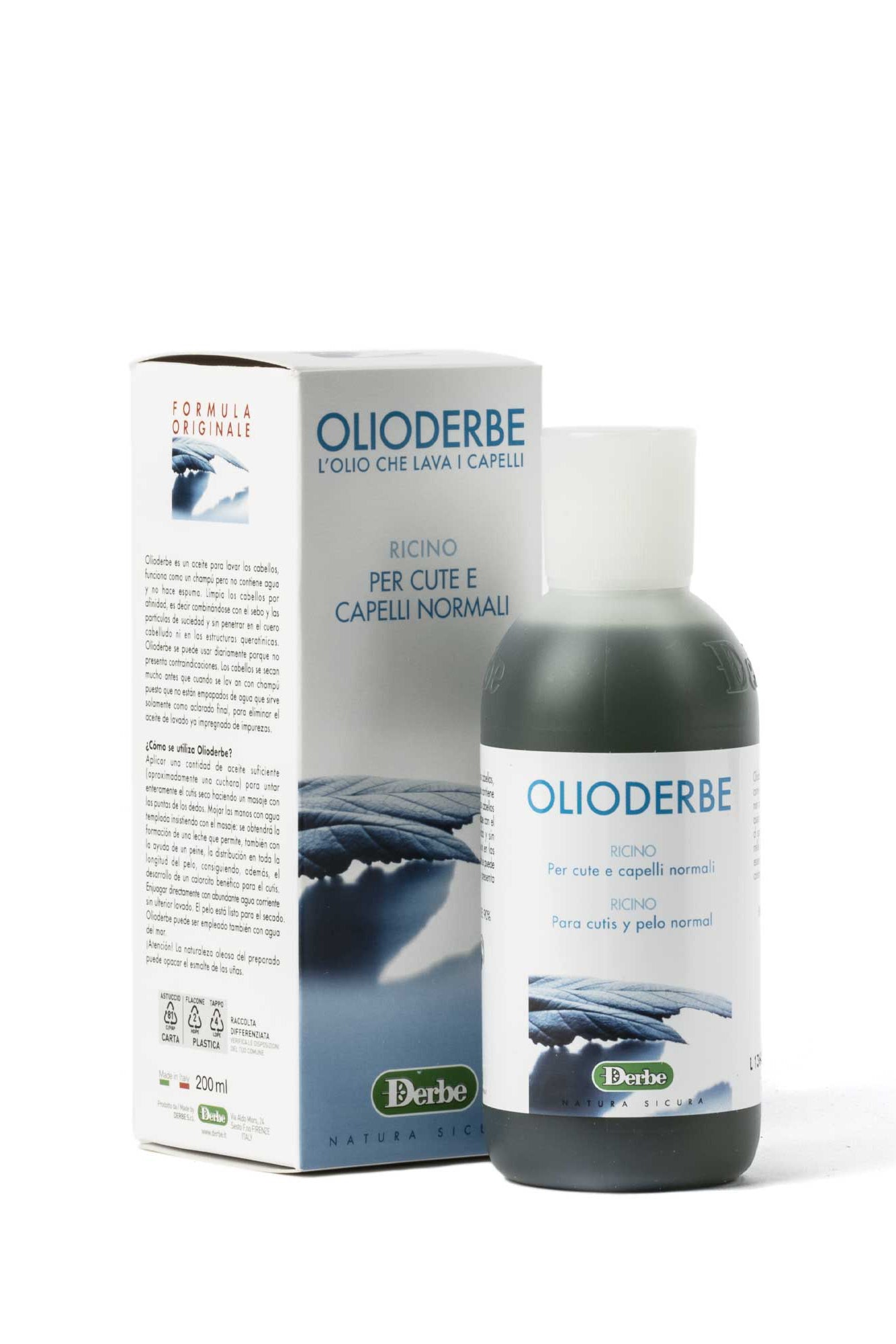 Derbe Ölshampoo Rizinius - 200 ml