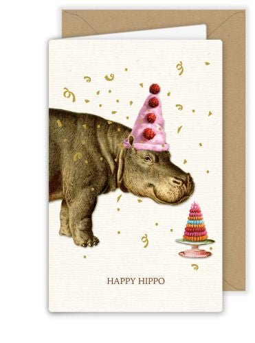 Karte HAPPY HIPPO