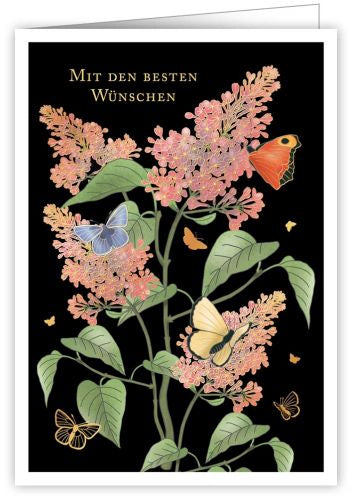 Karte MIT DEN BESTEN WÜNSCHEN
