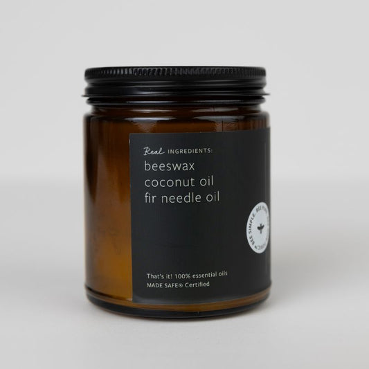 FIR & PINE - Bienenwachskerze mit ätherischem Öl