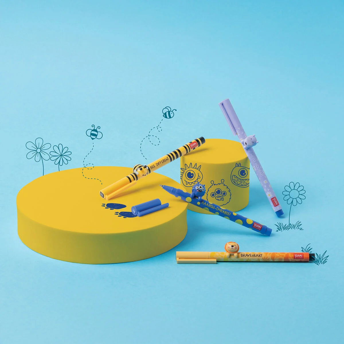 Gelstift mit Deko-Tierchen