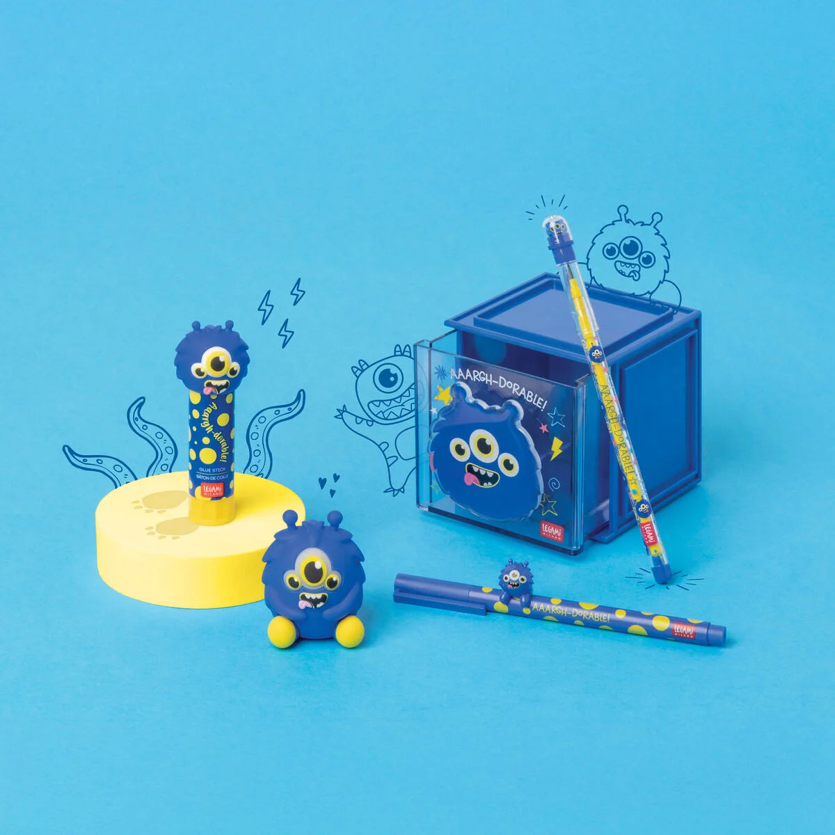 Gelstift mit Deko-Tierchen