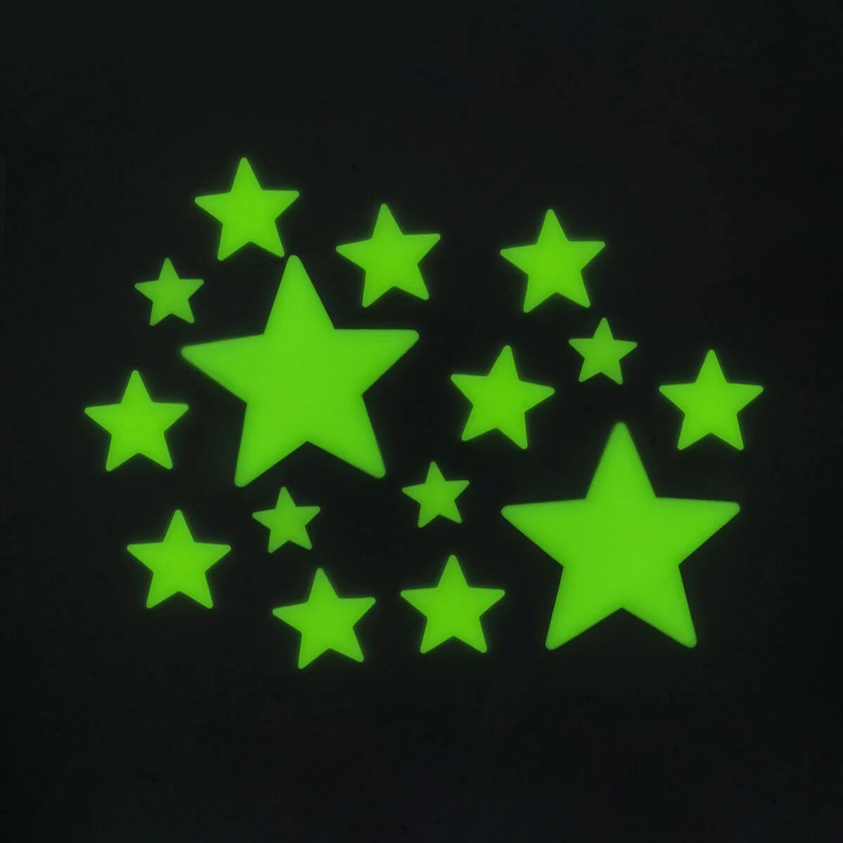 Selbstklebende Leuchtsterne - Super Stars
