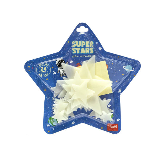 Selbstklebende Leuchtsterne - Super Stars