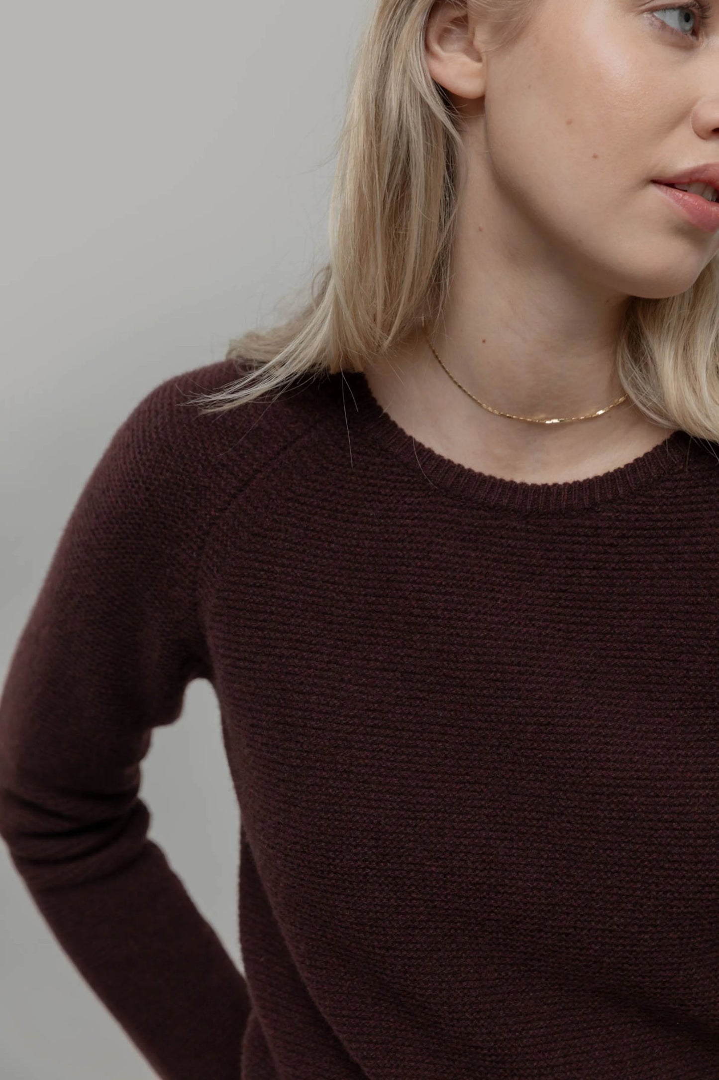Strickpullover GIULIETTA aus Kaschmir von RIFO in braun