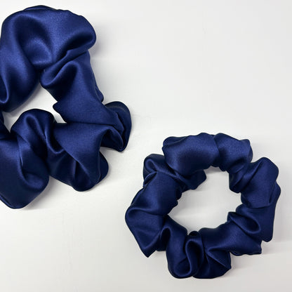 Seidenscrunchie MIDNIGHT BLUE