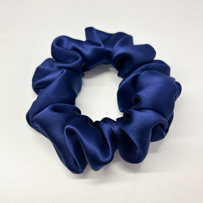 Seidenscrunchie MIDNIGHT BLUE