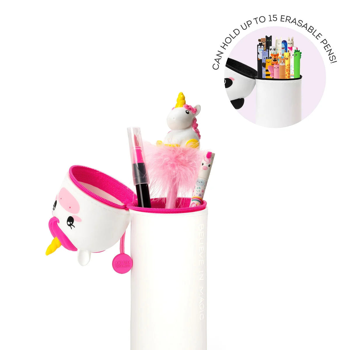 2-in-1-Federmäppchen aus Silikon