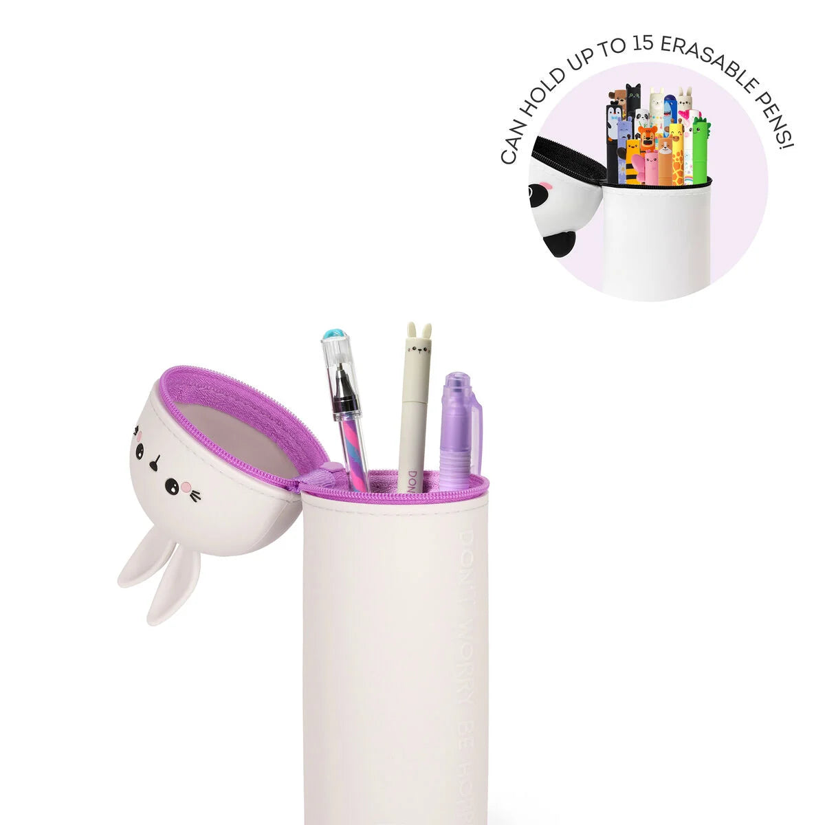 2-in-1-Federmäppchen aus Silikon