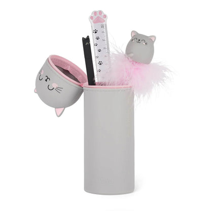 2-in-1-Federmäppchen aus Silikon