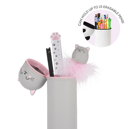2-in-1-Federmäppchen aus Silikon