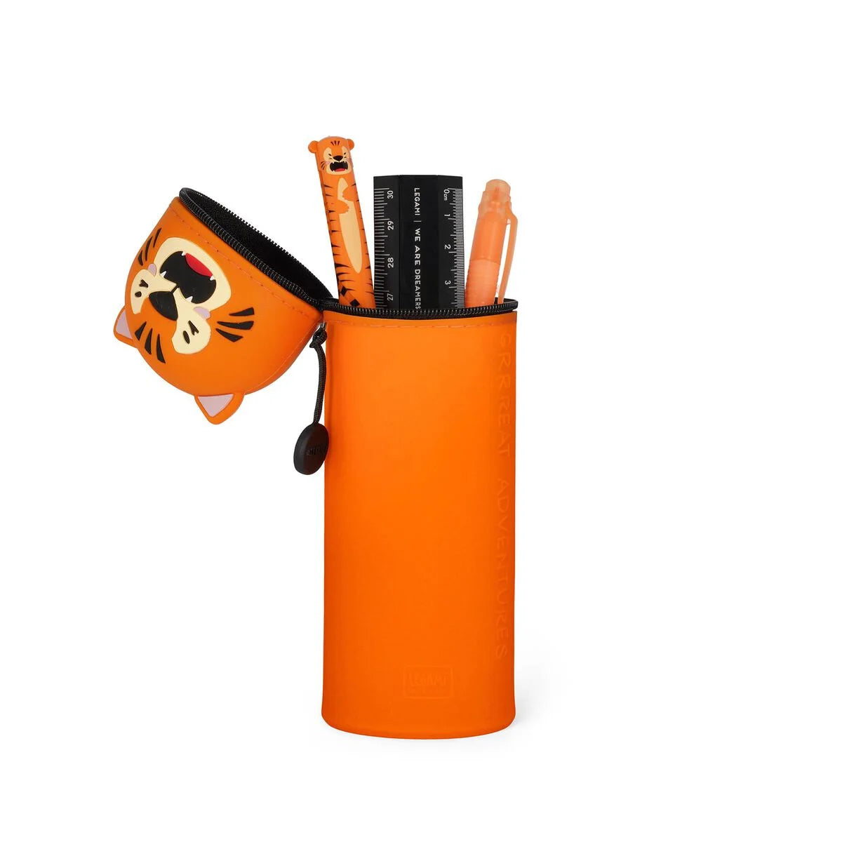 2-in-1-Federmäppchen aus Silikon