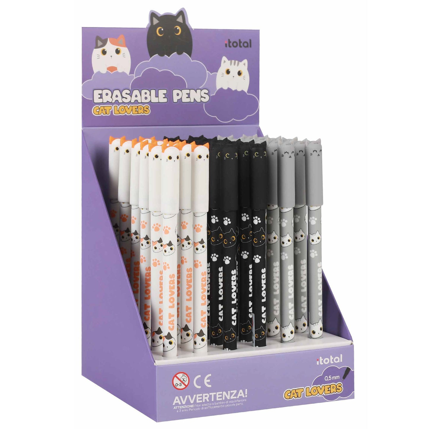 Stift mit Katzendeckel