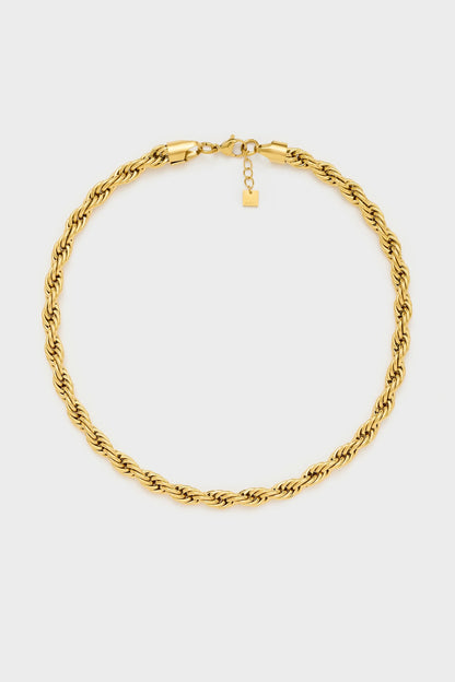 goldene, geflochtene Kette von NALI