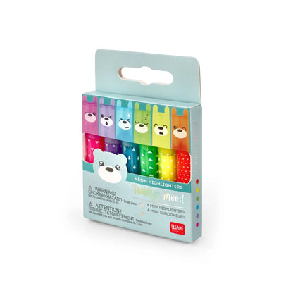 Set mit 6 Mini-Textmarkern