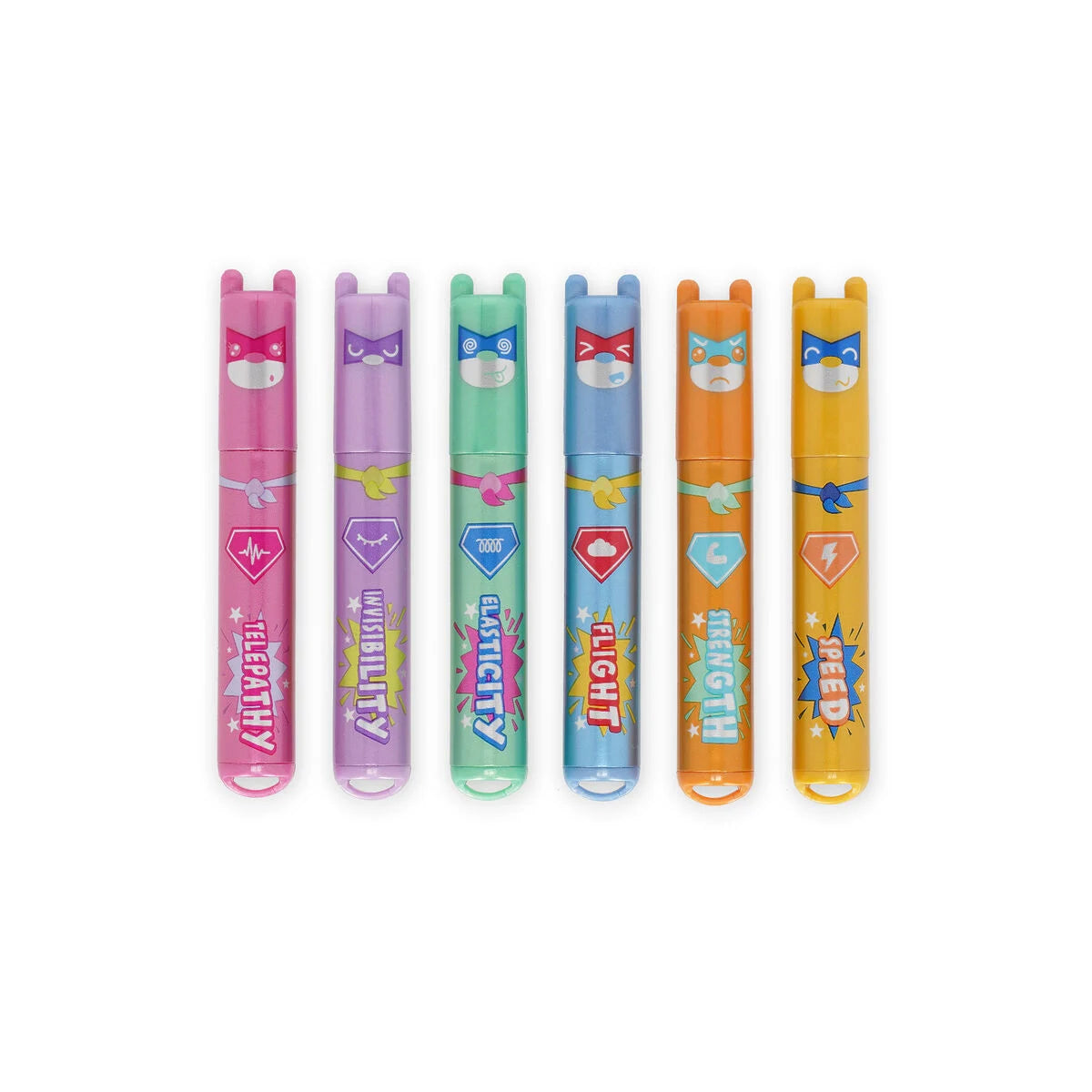 Set mit 6 Mini-Textmarkern
