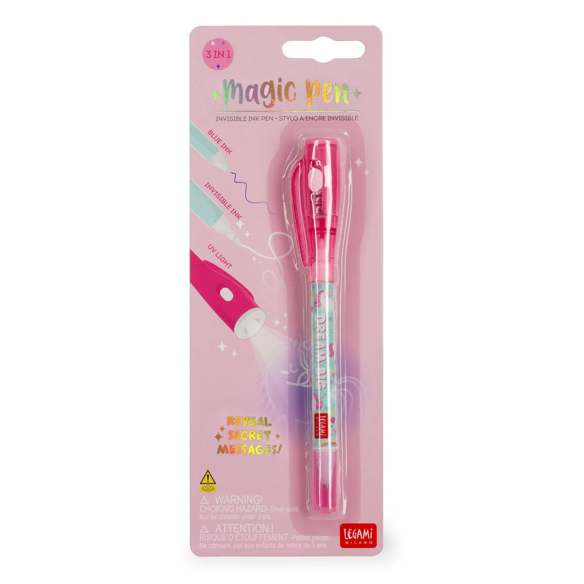 Gelstift mit unsichtbarer Tinte - Magic Pen