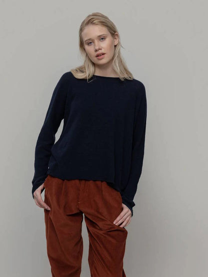 Pullover DOROTEA aus Kaschmir von RIFO in dunkelblau