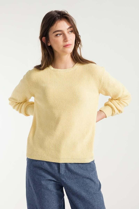 Strickpullover OLGA von RIFO in hellgelb