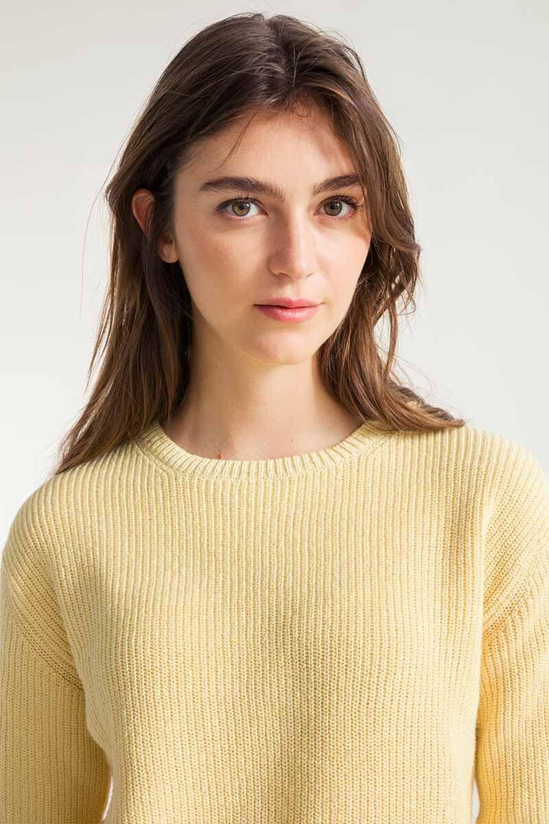 Strickpullover OLGA von RIFO in hellgelb