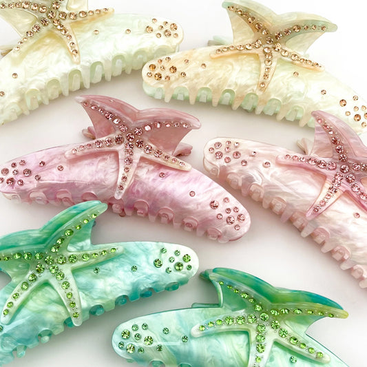 Haarspange GROßER SEESTERN