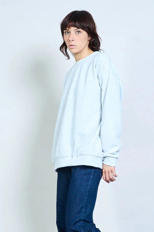 Sweatshirt EMME in hellgrau