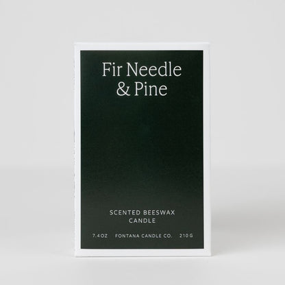 FIR & PINE - Bienenwachskerze mit ätherischem Öl