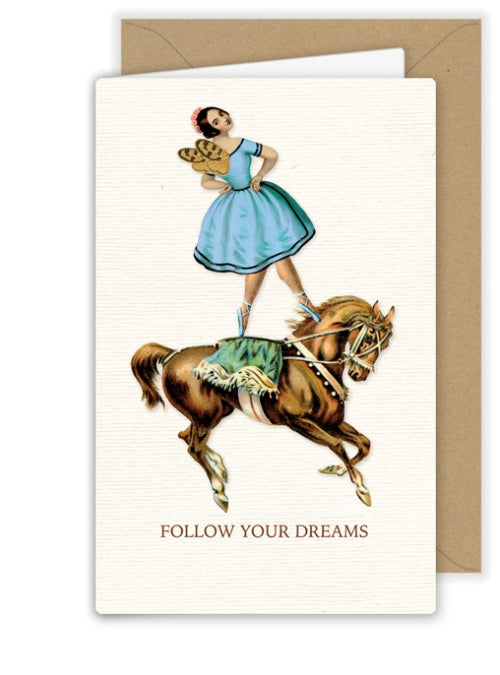 Karte FOLLOW YOUR DREAMS