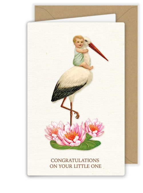 Karte CONGRATULATIONS ON YOUR LITTLE ONE