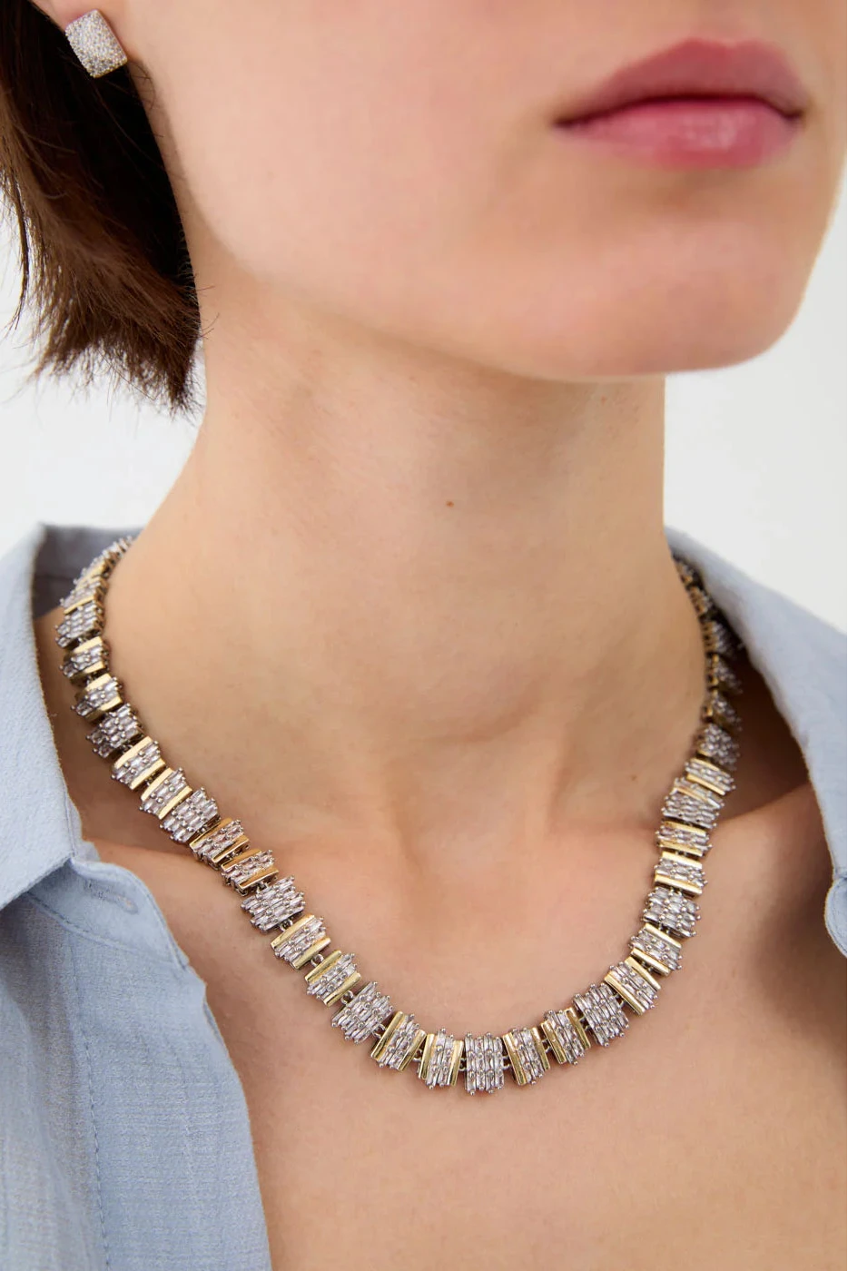 Kette mit Steinen in gold/silber von NALI
