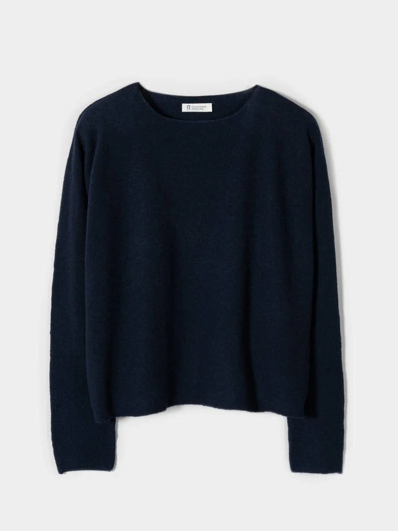 Pullover DOROTEA aus Kaschmir von RIFO in dunkelblau